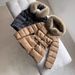 Women's Winter Hooded Short Down Jacket With Fox Fur Trim, 90% White Duck Down, Slim Fit Waist Design, Water-Resistant Nylon_ecoleips.com