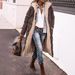 girl 2024 European And American Solid Color Hooded Cotton Jacket Long Sleeve Reversible Slim Fit Elegant Cardigan Coat_ecoleips.com