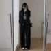 Women's Autumn Winter Casual Hoodie Sportswear Set Hong Kong Style Slimming Wide Leg Pants Hooded Running Two Piece Outfit_ecoleips.com
