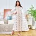 Verve Muslim Abaya Women's Long 2025 Sequin New V-neck Loose Evening Dubai Dress_ecoleips.com