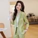 Women's Professional Suit Petite Casual Elegant Summer 2023 Fashionable Stylish Goddess like Work Uniform New Style_ecoleips.com