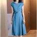 Summer Wedding Dress Noble Burgundy Medium And Long Dress_ecoleips.com