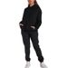 2026 New Spring Women's Clothing, Cross-Border European And American Fashion Set, Solid Color Pullover Pants Long Sleeve_ecoleips.com