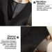 Women's Clothing Women’s Wool Blend Sleeveless Dress – Elegant Vest Dress With Optional Sweater Set (Black, S-3XL)_ecoleips.com
