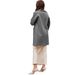 "Mid-Length Wool Coat For Women - Classic Winter Overcoat With Timeless Elegance, Warm & Stylish Outerwear"_ecoleips.com