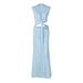 European And American Best-Selling Women's Clothing 2025 Winter New Fashion Sexy Waist-Cinching Hollow Out Ribbon_ecoleips.com