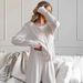 European And American Cross-Border Autumn New Knitted Printed Long-Sleeve Long-Pants Pajama Set Loose Comfortable_ecoleips.com