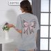 Leopard Bow Shirt Cheetah Bow Shirt Christian Shirts For Women Faith Bible Verse Shirts God Coquette Graphic Tees_ecoleips.com