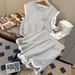 Women's Clothing Lace Sportswear Style Fashion Suit Summer New Small Shorts Two Piece Suit_ecoleips.com