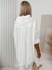 Women's Casual Versatile Jacket Mid-Length Zipper Top Hollowed Out Breathable Loose Fit Slimming_ecoleips.com