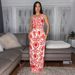 Women's Clothing Loose Jumpsuit Sleeveless Lace Up Top Zipper Printed Jumpsuit_ecoleips.com