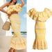 Women's Clothing Sexy Suit For Women Autumn New Style One Shoulder Ruffled Top + Hip Skirt Two Piece Suit_ecoleips.com