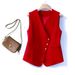 European And American Foreign Trade Independent Site Cross-border 2025 Spring New Women's Casual Solid Color_ecoleips.com