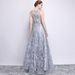 New 2026 Elegant Slimming Long Evening Gown for Women Spring Banquet Hostess Dress_ecoleips.com