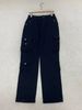 Women's Clothing Couples Multi Pocket Large Size Loose Straight Overalls_ecoleips.com