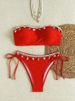Women's Clothing Sexy Starfish Shell Tassel Swimsuit Bikini_ecoleips.com
