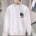 FW25 Matching Couple Cotton Crew Neck Sweatshirt - His & Hers_ecoleips.com
