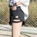 2026 Side-studded Deim Shorts, Loose-fittig Ripped High-waisted Jeas, Wide-leg Slimmig Distressed Hot Pats For_ecoleips.com