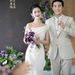 French Style Off-Shoulder Wedding Dress High-End Light Formal Little White Dress For Marriage Registration New Women's Clothing_ecoleips.com
