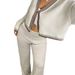 European American Cross-border Autumn Winter Color-blocking V-neck Top Set, Loose, Stylish, Elegant, And_ecoleips.com