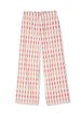 Women's Printed Two-Piece Suit Vest And Trousers Loose Elastic Waist Spring Summer Vacation INS Style_ecoleips.com