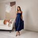 Women's Clothing New Suspender Skirt Summer Fashion Sexy Backless Sleeveless Denim Dress Female_ecoleips.com