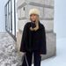 "Edgy Cropped Pea Coat For Women - Stand Collar & Button Detail, Streetwear Chic In Dark Tones (Black, Coffee, Khaki, Grey, Navy)"_ecoleips.com
