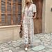 Women's Clothing New Style Elegant High Waist Printed Casual Fashion Suit_ecoleips.com