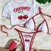 Slim Fit Two Piece Swimsuit Cross Border Foreign Trade Short Sleeved Printed Design Sexy Bikini Three Piece Set 2025_ecoleips.com
