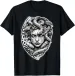 Women's T-Shirts Medusa Stone Goddess Snake Serpent Meandros Design T-Shirt_ecoleips.com