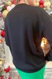 Christmas Tree 3D Embroidered Sweatshirt – Festive Glitter Pullover For Women (S/M/L/XL, Black/Green/Red)_ecoleips.com