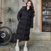 Unisex Long Down Coat For Winter - Oversized Knee-Length Jacket With 90% White Duck Down, Warm & Lightweight Puffer Coat For Women & Men_ecoleips.com