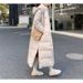 Women's Extra Long Winter Coat With High Collar, Ultra-Warm Down Alternative Jacket, Stylish Ankle-Length Puffer Coat For Cold Weather_ecoleips.com