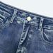 Women's High-Waisted Denim Mini Skirt Bodycon Sexy Embroidery Cross Factory Direct Wholesale_ecoleips.com