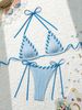 Women's Clothing Swimsuit New Sexy Color Bikini Bikini Women's Beach Vacation Swimsuit_ecoleips.com