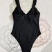 Women's Strappy One Piece Swimsuit Sexy Metallic Accent Solid Color Bathing Suit Adjustable Design for Beach And Pool_ecoleips.com