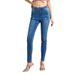 Women's Clothing Women's Jeans Slim High Waist High Elastic Skinny Pants Large Size Women's Pants Basic_ecoleips.com