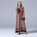 Verve Fashionable Lace Long Dress Muslim Dubai Robe 1555_ecoleips.com
