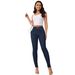 Women's High Waist Skinny Jeans - Stretch Denim Pencil Pants With Butt Lifting Effect, Comfortable & Stylish For Everyday Wear_ecoleips.com
