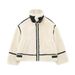 Women’s Biker-Style Faux Shearling Jacket – Winter-Ready Fleece-Lined Coat With Plush Collar (Black/White/Cream)_ecoleips.com