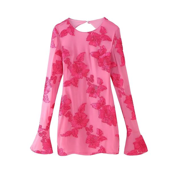 Women's Clothing Popular Embroidered Sleeveless Straight Temperament Holiday Dress_ecoleips.com