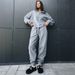 Sports And Leisure Women's Sweater Set Two-piece Set_ecoleips.com