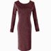 European American Style Backless Long-sleeve Mid-length Solid Color Pleated Foreign Trade Autumn And Winter New_ecoleips.com