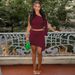 Women's American Style Asymmetrical Neck Tie Front Top And Slim Fit Pleated Skirt Set Summer Fashionable Casual Sexy Clubwear_ecoleips.com