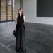 Waist-cinching Elegant Suit, High-end Slimming Simple Style, Easy To Match With Long Pants And A Vest For Sun Protection_ecoleips.com