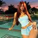 Summer Two Piece Women's Clothing Set Sexy Hot Girl Beach Camisole Vest With Elastic Shorts Color Matching Dopamine Trendy_ecoleips.com