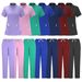 Women's Clothing Doctor Nurse Surgical Work Clothes Pet Hospital Hand Washing Clothes Female Spa Salon Beauty Salon Work Clothes_ecoleips.com