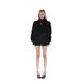Street Block Mountain Carving Jacket Women's Winter Loose Short Thickened Mao Mao Jacket_ecoleips.com