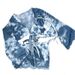 Women's Clothing Split Tie Dye Swimsuit Sexy Long Sleeved Sunscreen Four Piece Bikini Swimsuit_ecoleips.com