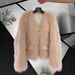 Fox Fur Coat Autumn And Winter New Version Short Coat_ecoleips.com